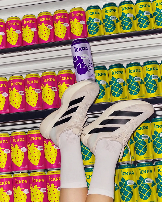 Shelf Display with Sneakers